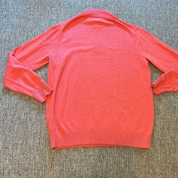 🐳 Boys Harbor Point 1/4-Zip Sweater (light red Color) - Size Cut Out, L or XL - Picture 7 of 7